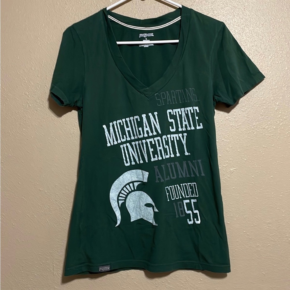 Jansport Dark Green Michigan State Alumni Tee